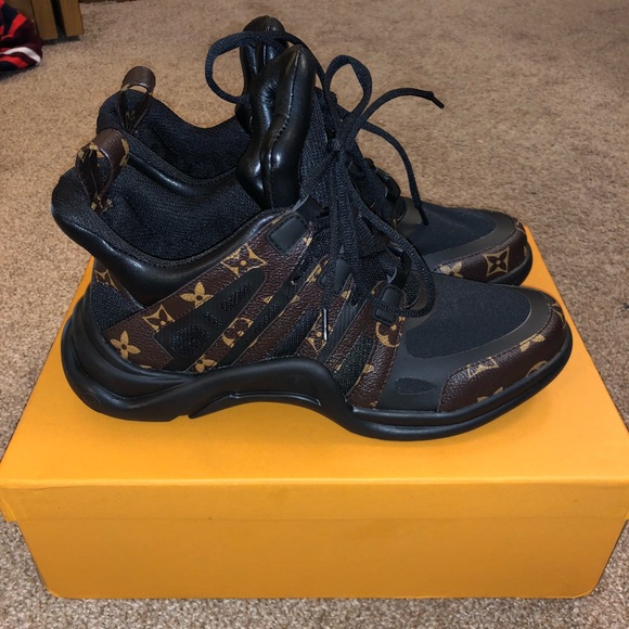 louis vuitton high arch sneakers